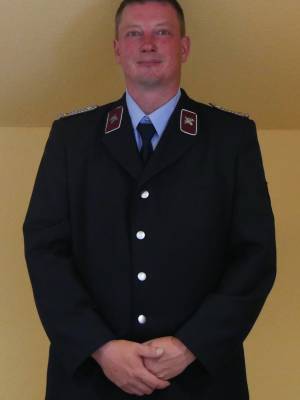 Oberbrandmeister Sascha Siebert - Wehrleiter, 2. Gerätewart